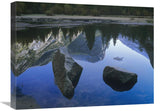 Mount Watkins Reflected In, Mirror Lake, Yosemite National Park, California-Canvas Art-24X18