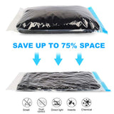 Compression Bags - Travel Accessories - 10 Pack Space Saver Bags - No Vacuum or Pump Needed - Vacuum Storage Bags for Travel Ess
