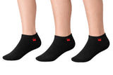 Royal Mart Cotton Low Cut Socks For Men & Women | Black Unisex Ankle Socks | Comfortable Of Everyday Socks | Breathable Cotton L
