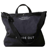 Women Canvas Tote Handbags Casual Shoulder Work Bag Crossbody Top Handle Bag Crossbody Handbags (black,One Size)