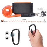 Action Camera Non-Slip Handler Floating Hand Grip Holder Mount + Steel-cored Safety Wrist Strap for GoPro Sony Insta360 Olympus