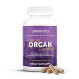 Paleovalley Grass Fed Beef Organ Complex - Freeze-Dried Beef Liver, Heart, and Kidney Blend, 1 Bottle