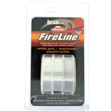 The Beadsmith Fireline by Berkley MicroFused Braided Thread 3Pack, Crystal Color, 4lb., 6lb., & 8lb. Test, 15 Yard Spools 