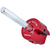 ERAYCO 3/4 PVC Pipe Reamer, Plastic Pipe Fitting Reamer Tool, Fit into Standard 1/2 Drills, PVC Fitting Saver for SCH40 PVC CPVC