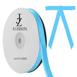 JaoZuyard Blue Velvet Ribbon 3/8 X 10 Yards Velvet Ribbon Light Blue for Gift Wrapping Christmas Valentines Halloween Decoration