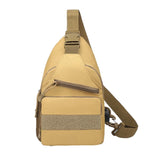 Calandis Sling Bag For Men Large Capacity Utility Bag Fashion Multi Pockets Chest Bag Khaki | Backpacks, Bags & Briefcases | Men