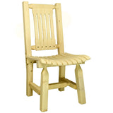 Montana Woodworks Homestead Collection Outdoor Patio Chair, Clear Exterior Finish