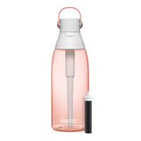 Brita HardSided Plastic Premium Filtering Water Bottle, BPAFree, Replaces 300 Plastic Water Bottles, Filter Lasts 2 Months or 