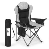 Seazul Camping Chairs for Adults, Camp Chair, Folding Chairs for Outside, Support 380 LBS, Portable Travel Lawn Outdoor Camping 
