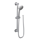 Moen Chrome EcoPerformance Handheld Shower with 24Inch Slide Bar and 59Inch Hose, 3868EP