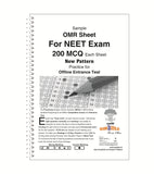 Amblitz Omr Sheet | For Neet Exam | 200 Mcq | For Practice - 50 Sheets | Pack Of 2 Spiral Notebook | Helps In Time Management |