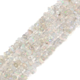 Rainbow Opal Natural Gemstone Freedom Chips Loose Beads 3-6mm for Jewelry Making DIY Handmade Craft 16 inch