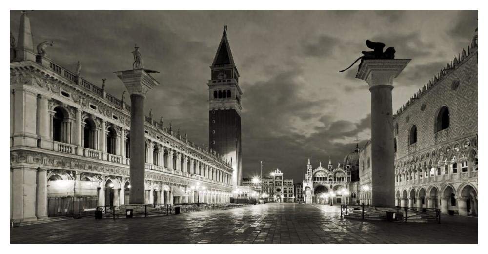 Piazza San Marco, Venice-Paper Art-50,,X26,,