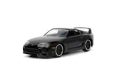 Fast & Furious 1:32 1995 Toyota Supra DieCast Car, Toys for Kids and Adults(Black)