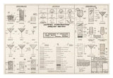 The Cocktail Construction Chart, U.S. National Forest Service, 1974-Paper Art-32X22