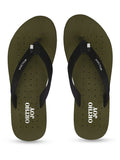 ORTHO JOY Doctor Orthopedic Slippers for Women, Everyday Use, MCR Chappals for Women, dark green, 6 UK