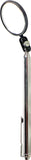 MAGMATE 306TR Telescoping Round Glass Inspection Mirror, 1 Diameter Glass Telescoping Mirror with Collapsible Shaft, Comfortab