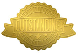 Great Papers! Outstanding Ribbon Embossed and Gold Foil Certificate Seal, 1.75, 48 Count (20104102)