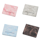 Merishopp 4 Pieces Vaccination Card Protector Slim Leather Wallet For Documents| Trendy | Comfortable | Fashionable | Soft Fabri