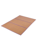 VEVOR Japanese Tatami Mat, Full XL - 55'' X 80'' Foldable Handwoven Rattan Tatami Mat, Non-Slip & Easily Cleaned Tatami Mattress