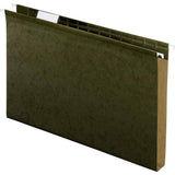 Pendaflex 04153X1 Reinforced 1 Extra Capacity Hanging Folders, Legal, Standard Green, Box of 25 (4153X1)