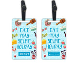 Nutcase Polypropylene Travel Baggage Tags Set Of 2