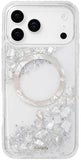 SCORPIFY for iPhone 17 Pro Max Case [Compatible with MagSafe] with Gleam Pearl Luster,Cute Clear Magnetic Phone Cover Bumper for
