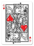 Albino Dragon The White Rabbit Playing Cards