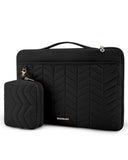 BAGSMART 15-16 inch Laptop Case with Handle, Puffy Padded Sleeve Compatible for MacBook Air 15.6 inch, MacBook pro 16 inch, Dell
