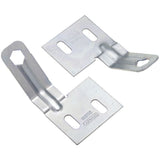 National Hardware N344895 Folding Door Aligner, Steel, Zinc Plated, 0