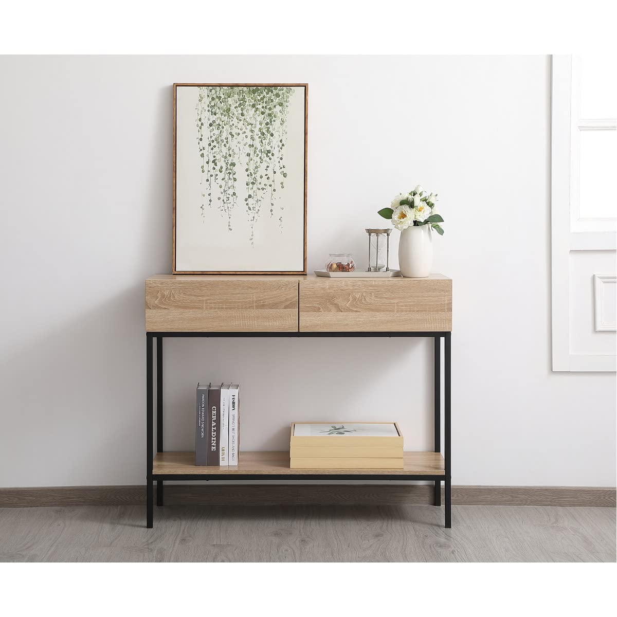Elegant Decor 42 Inch Console Table In Mango Wood