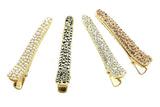 4PCS Rhinestone Crystal Hair Clip Pearl Barrette Hair Accessories Duck Bill Alligator Hair Clips for Girls Women Lady