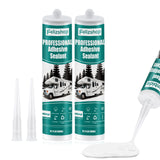 RV Sealant, RV Roof Sealant, Lap Sealant for RV Roofs, RV Caulking Sealant White, Waterproof RV Self-Leveling Lap Sealant,RV Sil