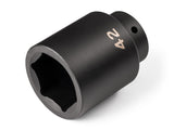 TEKTON 1/2 Inch Drive x 42 mm Deep 6-Point Impact Socket | SID23142