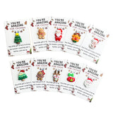 Ghost Pocket Hug 12 Sets,Mini Encouragement Card with Resin Ghost Inspirational Thinking of You Keepsake Friendship Appreciation