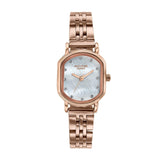 Sonata Poze 8 Quartz Analog With Mop-White Dial Ip Rose Gold Stainless Steel Strap Watch For Women - Sp80161Wm01W