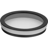 Progress Lighting Cylinder Collection 5 Clear Glass Round Cylinder Lens Cover for P5674 Cylinders Black, 0.83x5.00x5.00
