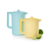 Tupperware Heritage Pastel Pitcher Set (2 Pitchers + 2 Lids) 2 QT+1.5 QT