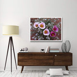 Sego Lily Group, State Flower Of Utah With Bulbous Edible Root, Canyonlands National Park, Utah-Paper Art-50,,X38,,