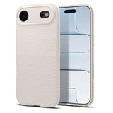 Spigen for iPhone Air Case, Liquid Air [TPU Covered Camera Control] [No Magnet Ring] [Military-Grade Protection] - Natural Titan