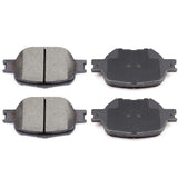 ECCPP D817-7691 4pcs Front Ceramic Disc Brake Pad Set Fit For Scion tC 2010,For Toyota Celica 2000-2005