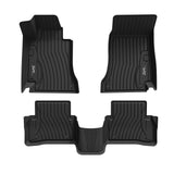 3W Floor Mats Compatible for Benz C-Class 2015-2021 (for Sedan Only) TPE All Weather Custom Fit Floor Liner for Benz C-Class 1st