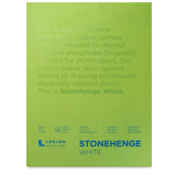 Legion Stonehenge Pad, 9 X 12 inches, White, 15 Sheets