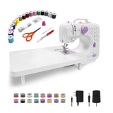 This lightweight Sewing machine is designed for convenience and versatility. Sewing Machine for Beginners,Portable 12 Built-in S