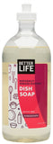 Better Life Sulfate Free Dish Soap, Tough On Grease & Gentle On Hands, Pomegranate, 22 Oz