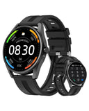 HUAKUA Smart Watches for Women Men (Answer/Make Calls) Compatible with iPhone/Android Phones, Round Smartwatch Digital Watch Fit