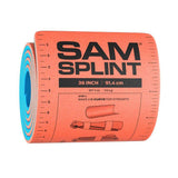 SAM Rolled Splint 36, Orange/Blue