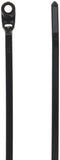 Thomas & Betts TY535MX Cable Tie, UV Resistant Nylon, 50 lb, 8, 10 Mounting Hole, Black (Pack of 100)