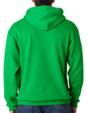 Jerzees 8 Oz. Nublend 50/50 Pullover Hood, Safety Orange - Xx-Large