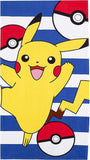 Northwest Pok mon Pikachu Beach Towel 27x 54 Pokeball Pica Officially Licensed